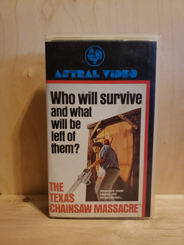 Texas Chainsaw Massacre VHS Astral