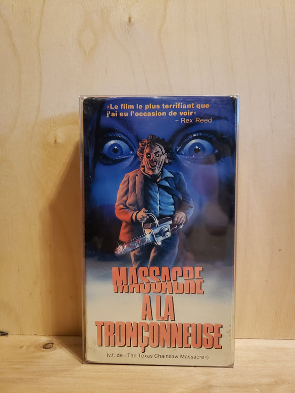 Texas Chainsaw Massacre VHS Triangle
