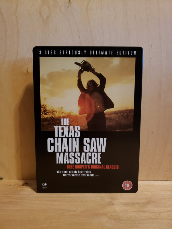 Texas Chainsaw Massacre DVD Second Sight Steelbook
