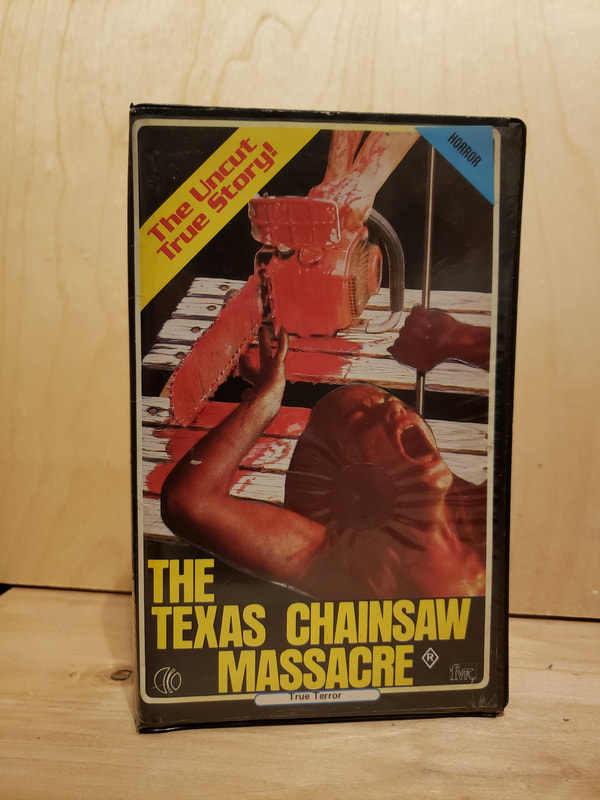 Texas Chainsaw Massacre BetaTape K-Tel Australia Pam