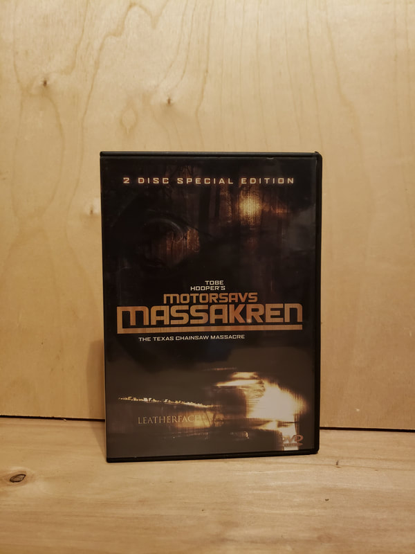 Texas Chainsaw Massacre DVD Danish