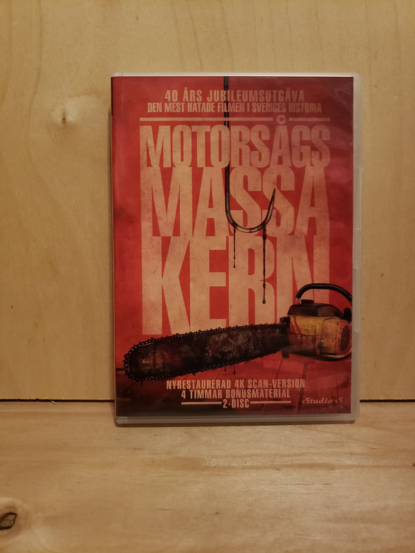 Texas Chainsaw Massacre DVD Sweden Studio S