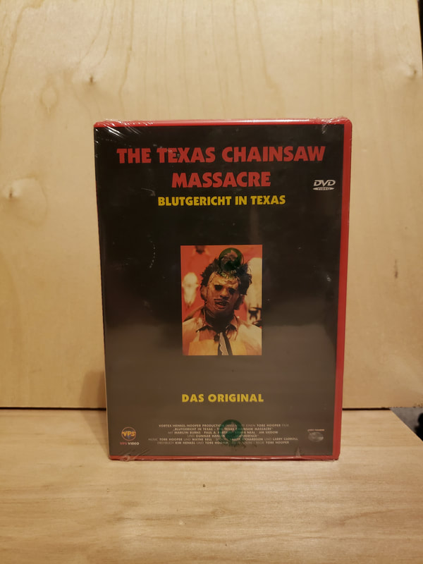 Texas Chainsaw Massacre DVD German Laser Paradise