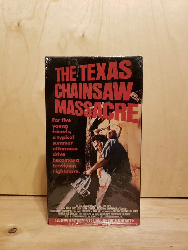 Texas Chainsaw Massacre VHS Video Tape MPI