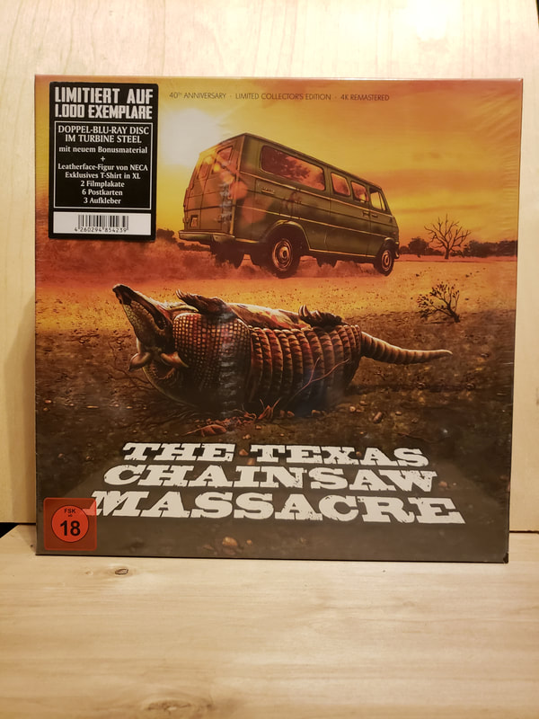 Texas Chainsaw Massacre Blu-Ray German Turbine Box Set Armadillo