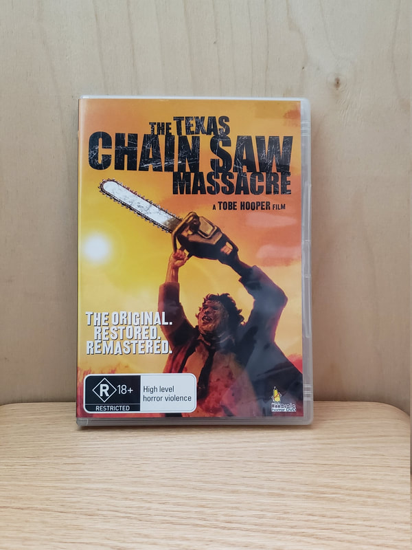 Texas Chainsaw Massacre DVD Australian Umbrella