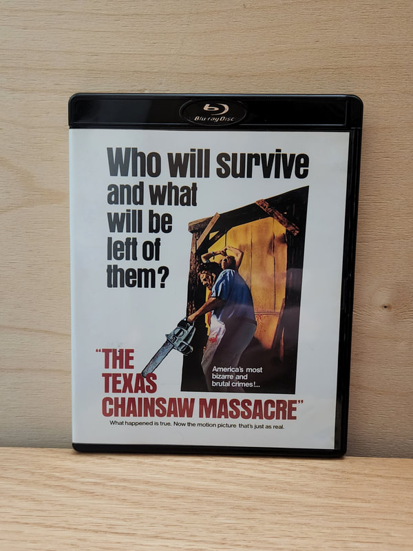 Texas Chainsaw Massacre Second Sight Blu-Ray UK White Cover