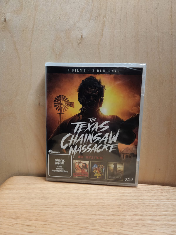 Texas Chainsaw Massacre Blu-Ray Turbine Triple Feature