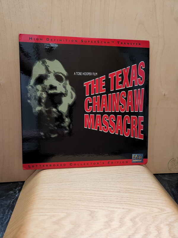 Texas Chainsaw Massacre Laserdisc Elite Jacket