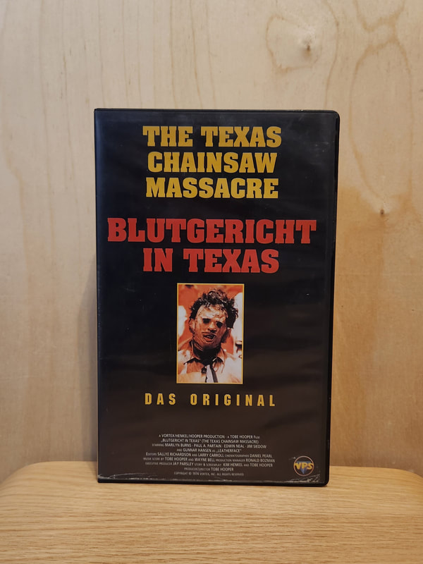 Texas Chainsaw Massacre German VPS VHS Import