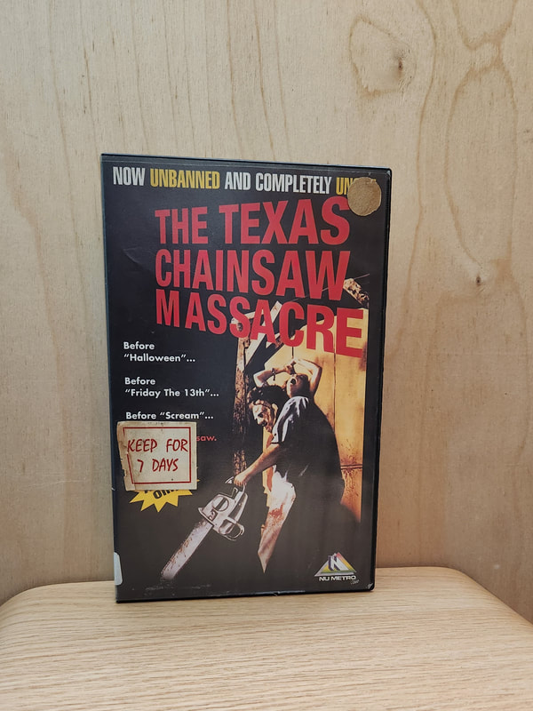 Texas Chainsaw Massacre  South Africal Nu Metro VHS
