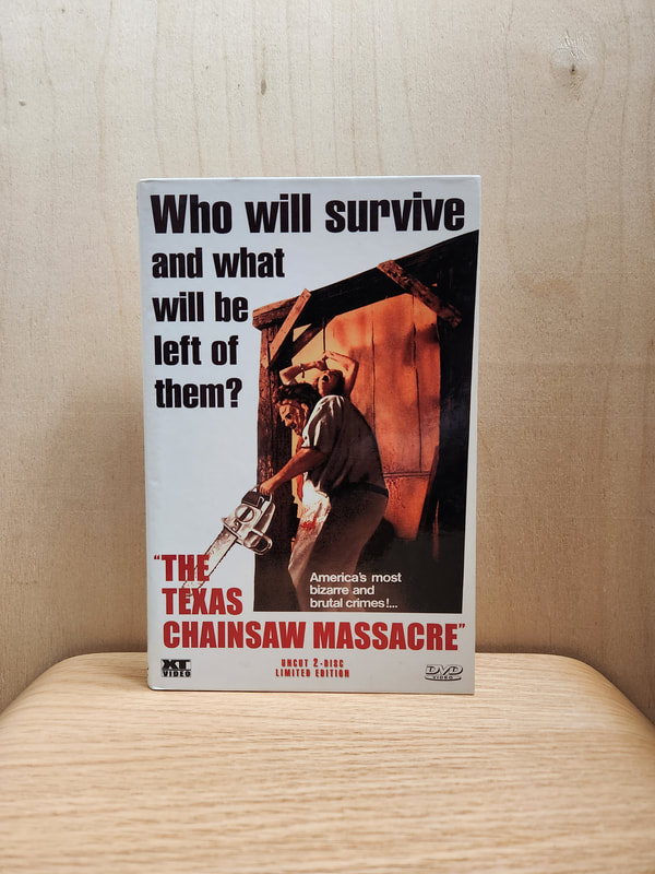 Texas Chainsaw Massacre German Hartbox DVD Poster Cover