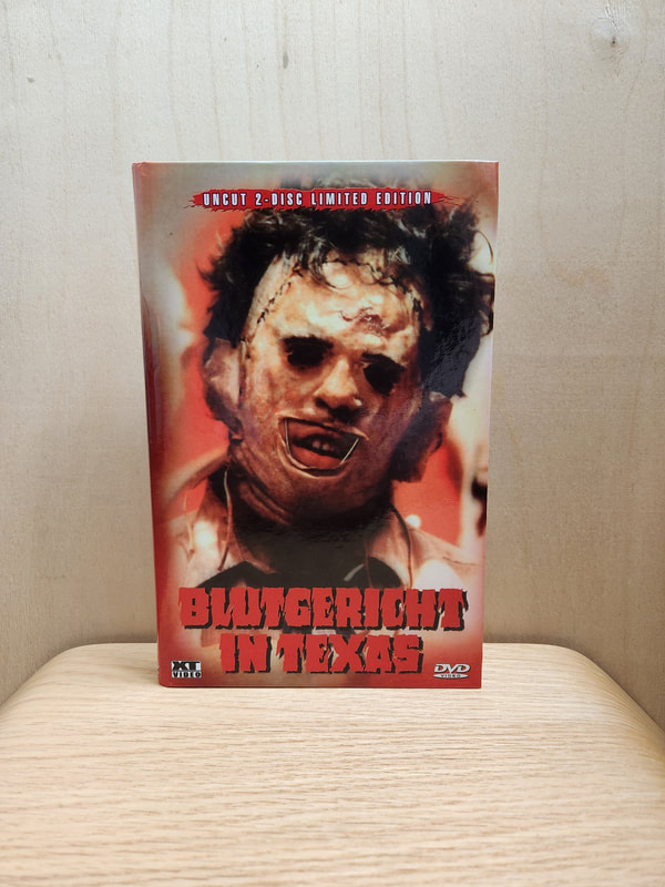 Texas Chainsaw Massacre German Hartbox DVD Leatherface Cover