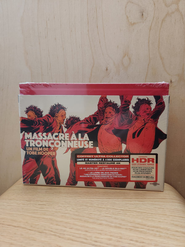 French Texas Chainsaw Massacre 4K TBI Box Set Media Book