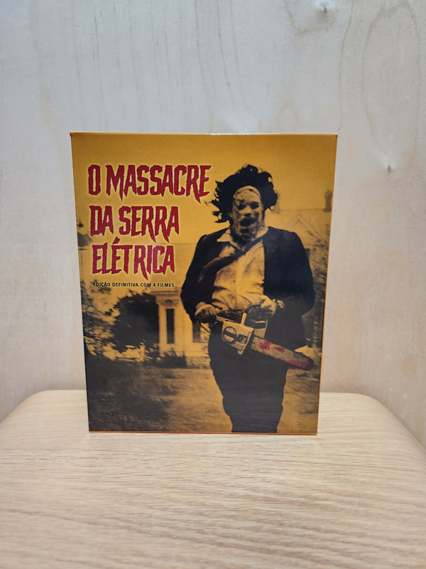Texas Chainsaw Massacre Brazilian Import Blu Ray Set Obras-Primas do Cinema Digibook